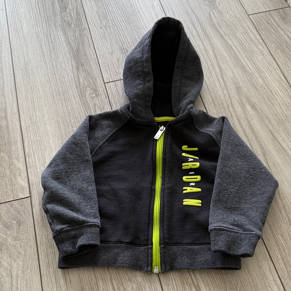 Nike Air Jordan Zip Up Hoodie Jacket 24 Month